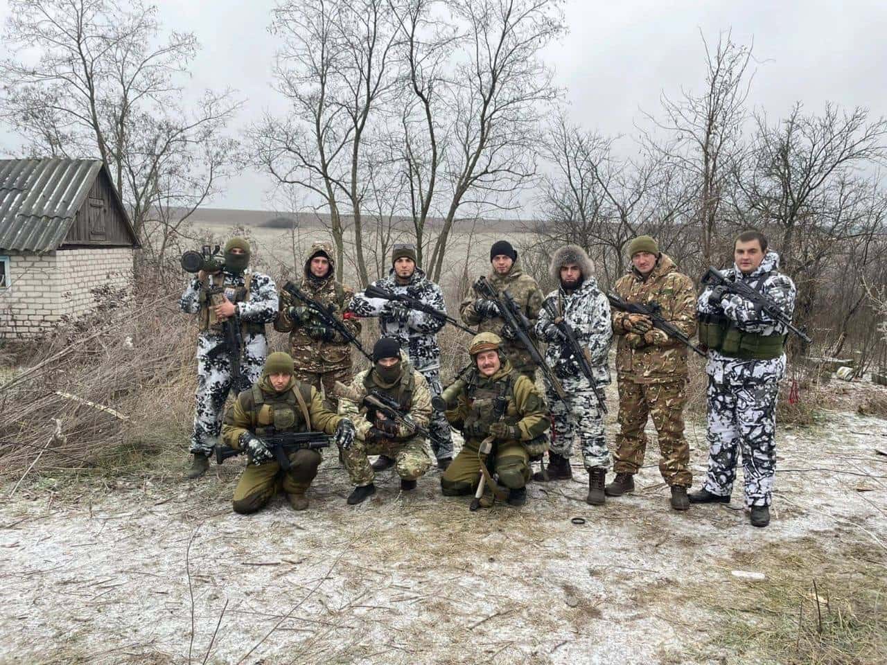 Группа бойцов